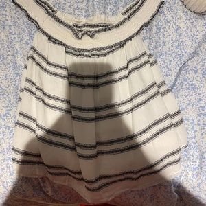 ASTR The Label Off the Shoulder top